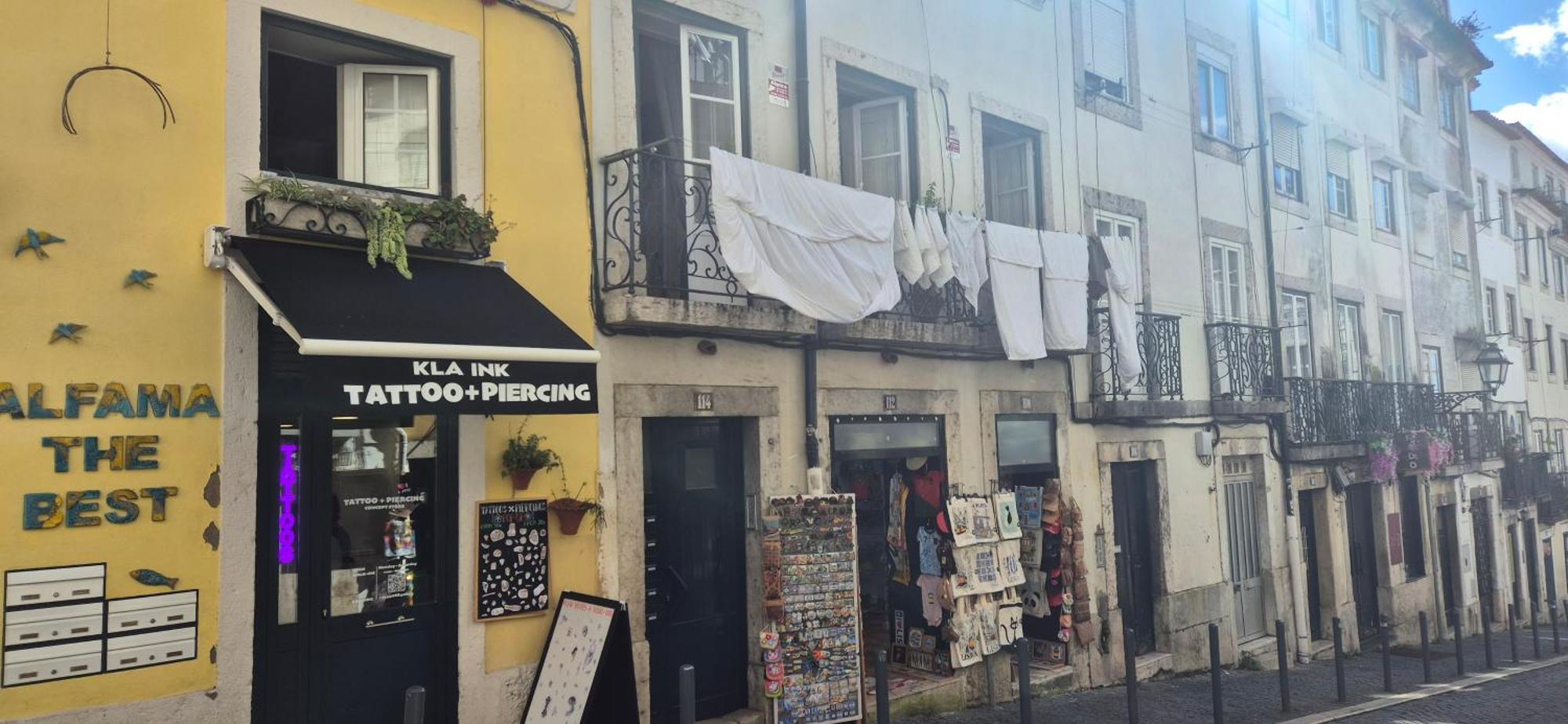 Ferienwohnung Crooked House Alfama Lissabon Exterior foto